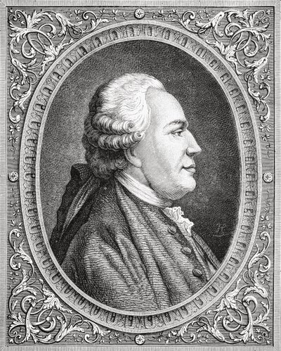 Ritratto di Franz Anton Mesmer (1734-1815) medico tedesco da Leopold Mar